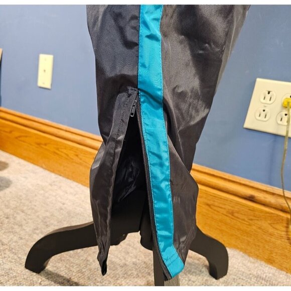 AVIA Brand Gray & Blue Tracksuit Set With Zippered Jacket & Pants - Picture 4 of 7